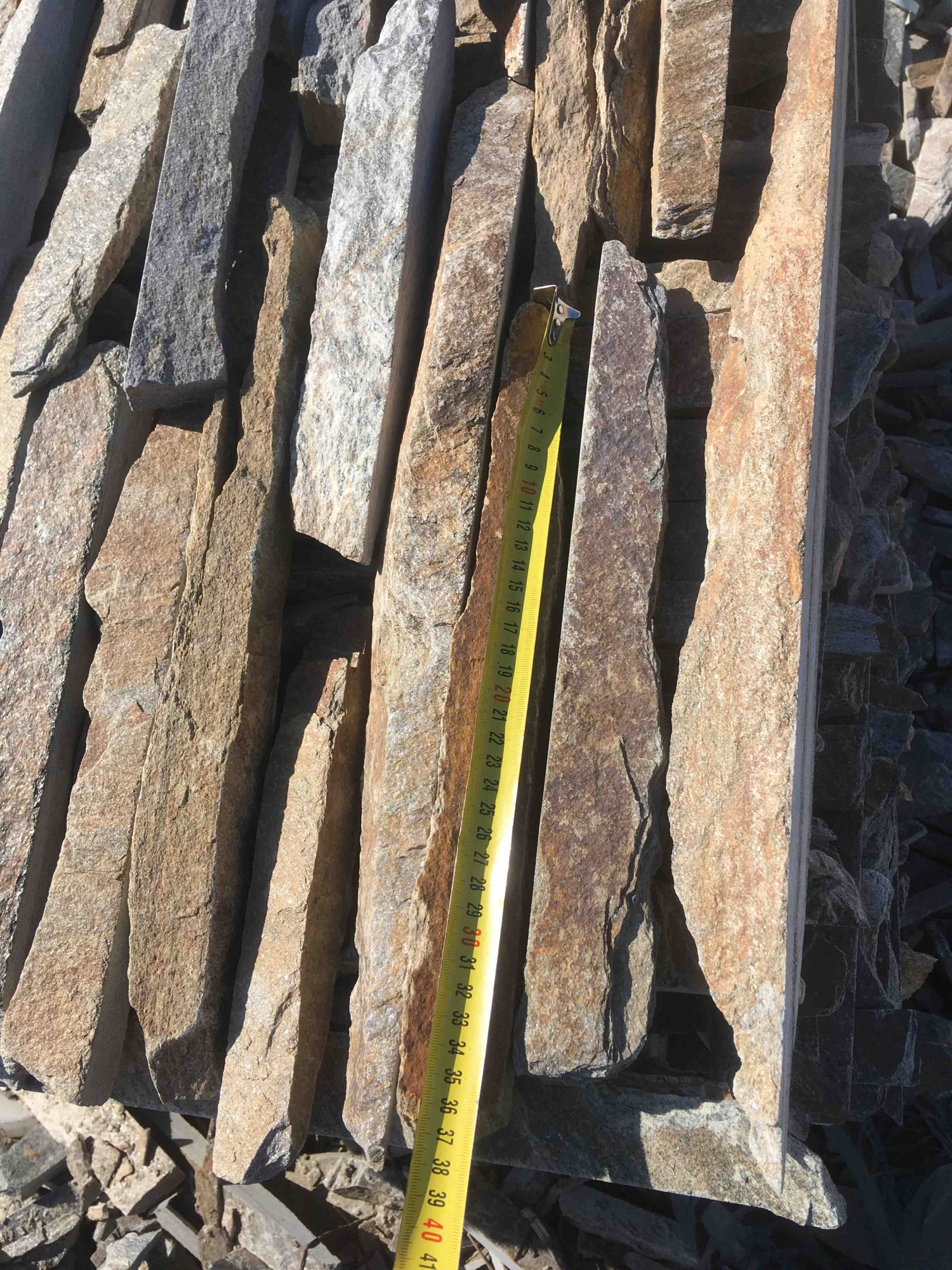 Горбушка златолит мультиколор для облицовки купить в Электростали