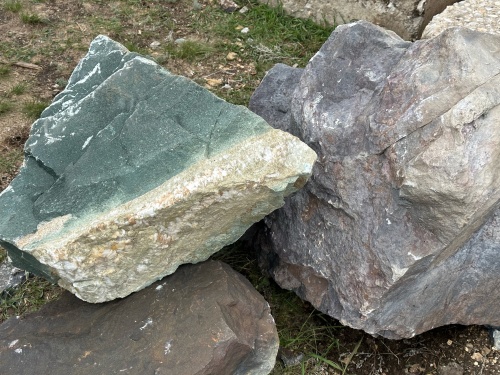 Камни для ландшафтного дизайна зелёные 10-60 килограмм купить в Электростали