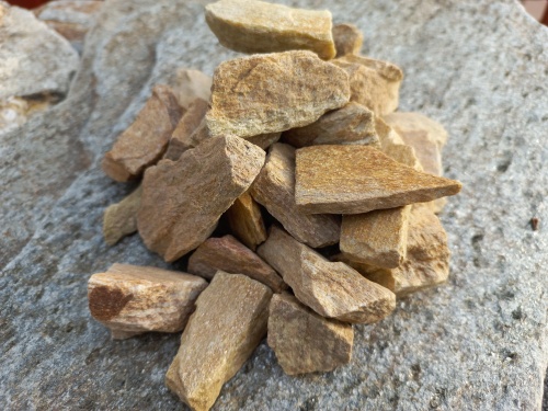 Златолит жёлтый декоративная каменная крошка купить в Электростали